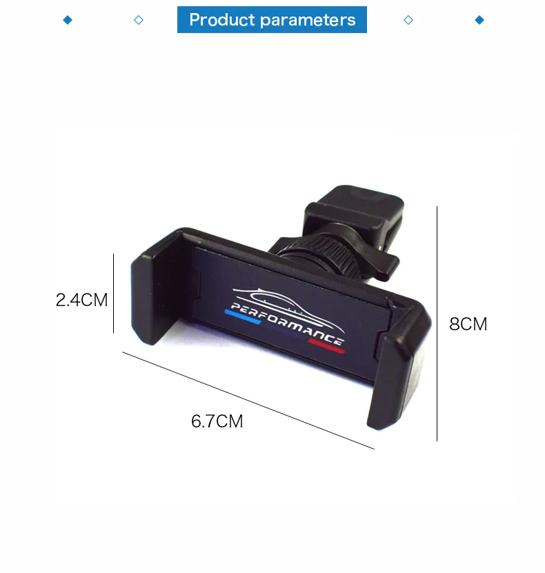 Car Phone Holder Air Vent Phone Mount Universal for BMW Accessories E46 E90 E60 E39 F30 E36 F10 E92 G30 E30 F20 E87 E34 (12)