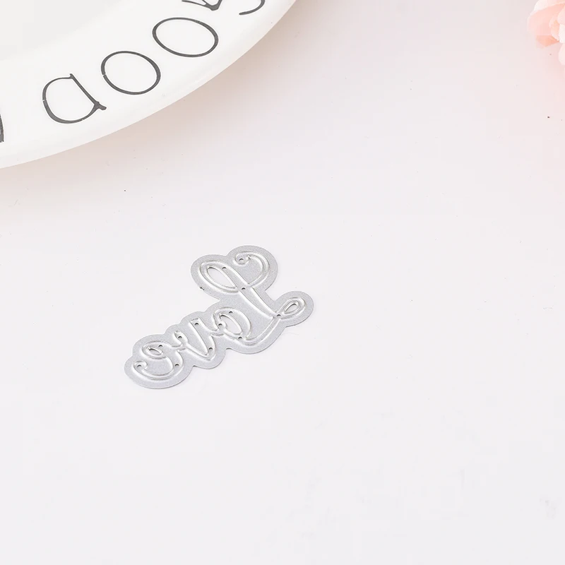

love Metal Cutting Dies Stencils for DIY Scrapbooking/photo album Decorative Embossing Paper Cards