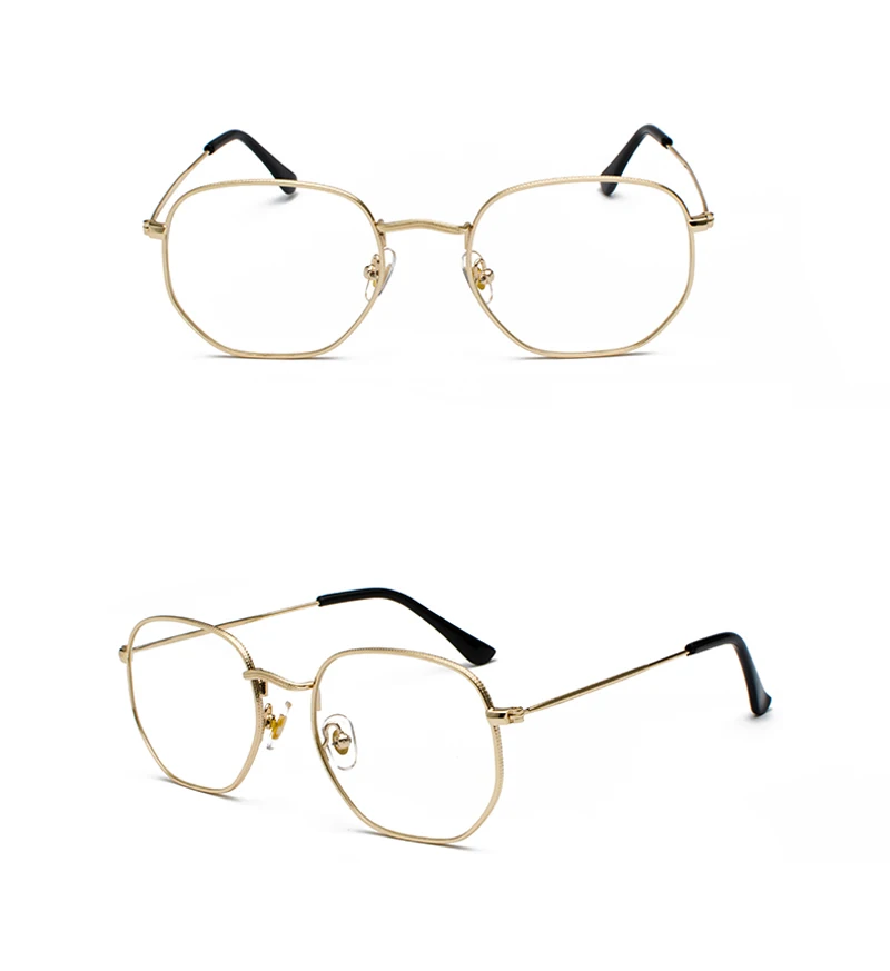 square eyeglasses frame for women clear lens detail (6)