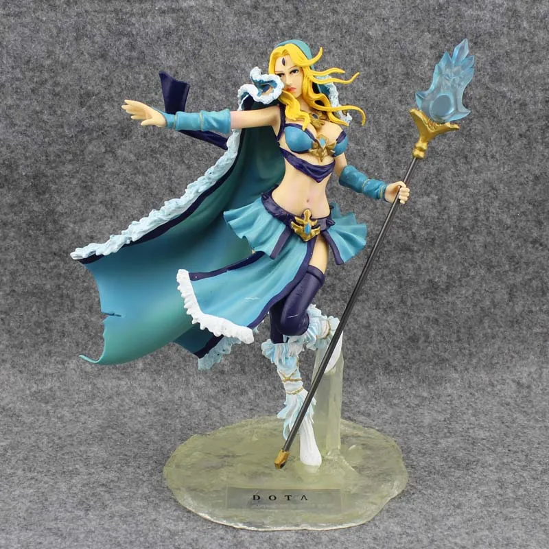 

Free Shipping 8" Game DOTA 2 Crystal Maiden Boxed 20cm PVC Action Figure Collection Model Doll Toys Gift