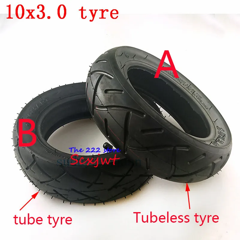 

Free shipping 10x3.0 10*3.0 tubeless tire or tube tyre For 10" E-Scooter Motor Scooter Go karts ATV Quad Speedway tires