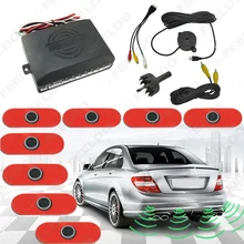 Auto Original Stil 16,5mm 8-Sensor Video Rück Visuelle Parkplatz Sensor Unterstützungsradar-system 3-Color # FD-2936
