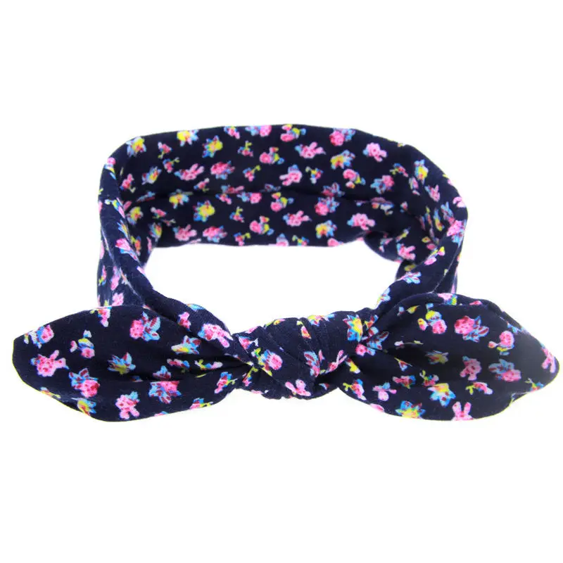 

1 PC 2016 Kid Baby Girl Cotton Elastic Hairband Children Stretch Turban Knot Rabbit Headband Headwear Baby Hair Band Accessories