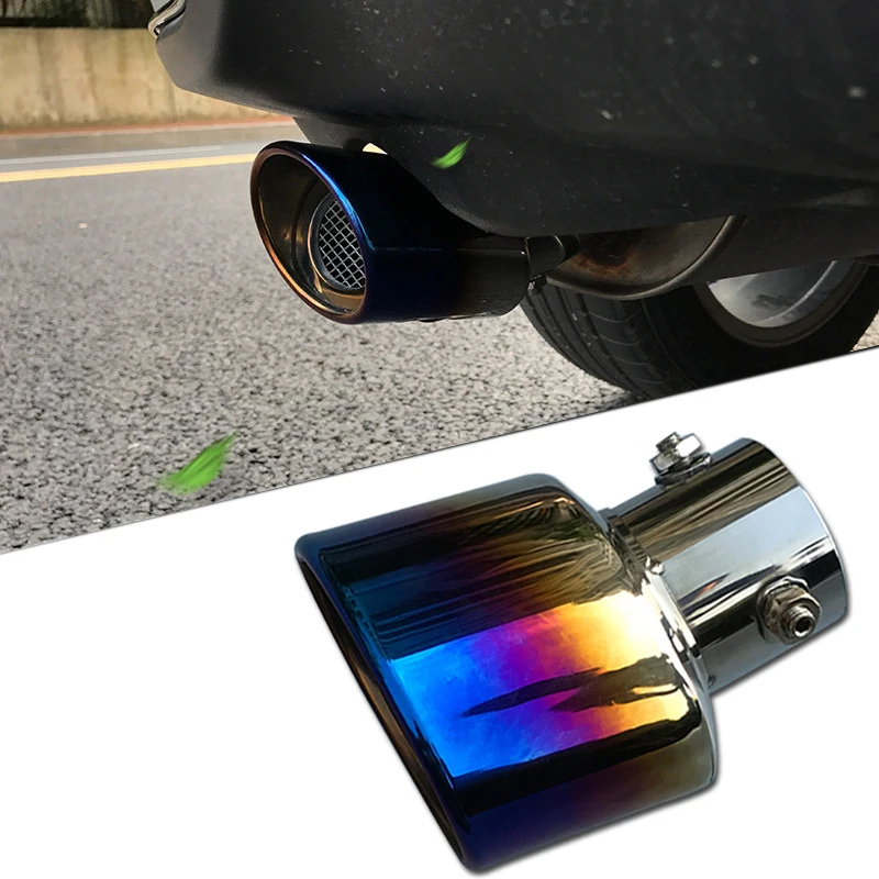 Beste 1 STKS Rvs Achter Uitlaat Uitlaat Tip End Pipe Nissan Kicks 2016 2017 2018 Auto Accessoires