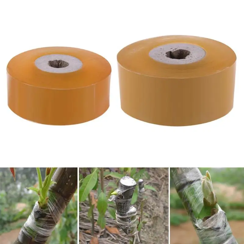 

100m Fruit Tree Grafting Tape Plants Grafted Film Wrap Tape Gardening Nursery Tape Grafting Tool Accessories width 4cm/5cm