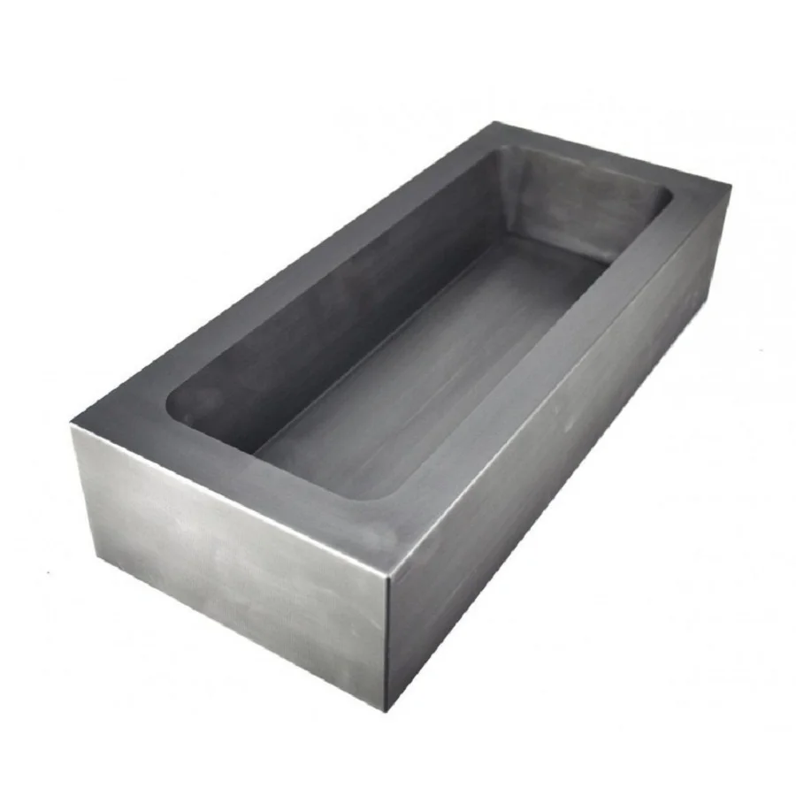 US $589.00 Graphite Ingot Mold For 1000oz Silver Casting Casting Melting Refining Metal FREE SHIPPING