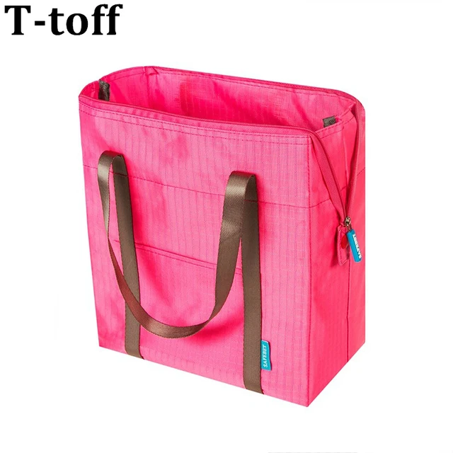 Women Portable Shouder Insulated Lunch Bag Box Thermal Ice Picnic Women Portable Shouder Insulated Lunch Bag Box Thermal Ice Picnic Cooler Food Travel Foldable