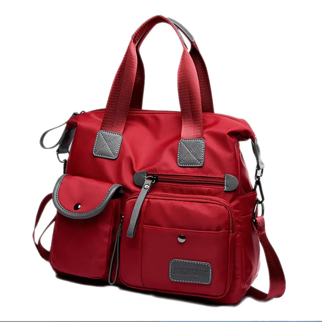DCOS New Ladies Fashion Waterproof Oxford Tote Bag Casual Nylon Shoulder Bag Mummy Bag Large Capacity Canvas Bag DCOS New Ladies Fashion Waterproof Oxford Tote Bag Casual Nylon Shoulder Bag Mummy Bag Large Capacity Canvas Bag