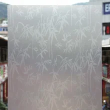 45 см x 100 см самоклеящаяся Лидер продаж матовый матовая, на оконное стекло Пленка Конфиденциальности Стекло наклейки Декор для дома