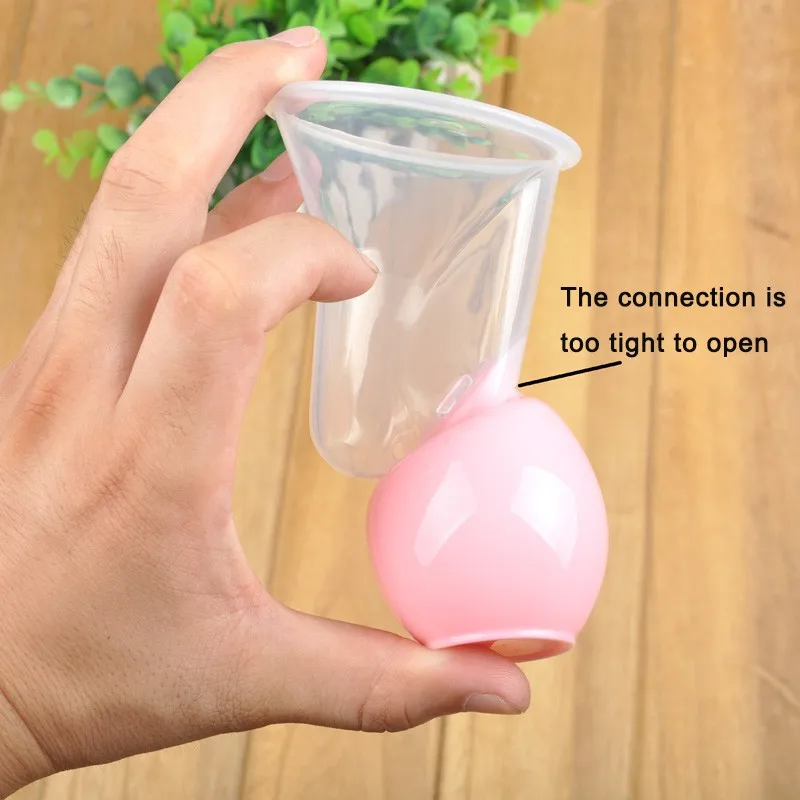 Портативная бутылочка для кормления ребенка функция грудного материала мать насосы для сосков с ручным силиконовым насосом