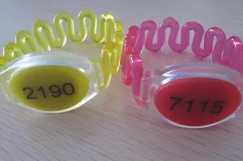 

YongKaiDa 500pcs 125KHz EM4100 ABS RFID Wristband Bracelet