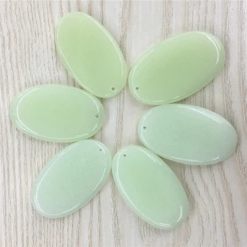 

2019 New Hot Moon Glowing Gem Charm Women Jewelry Luminous Stone Pendants Oval Water Drop Rectangle Gifts For Necklace Making
