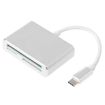 

Type C To CF/SD/TF Micro SD Memory Card Reader For MacBook Pro Chromebook Pixel