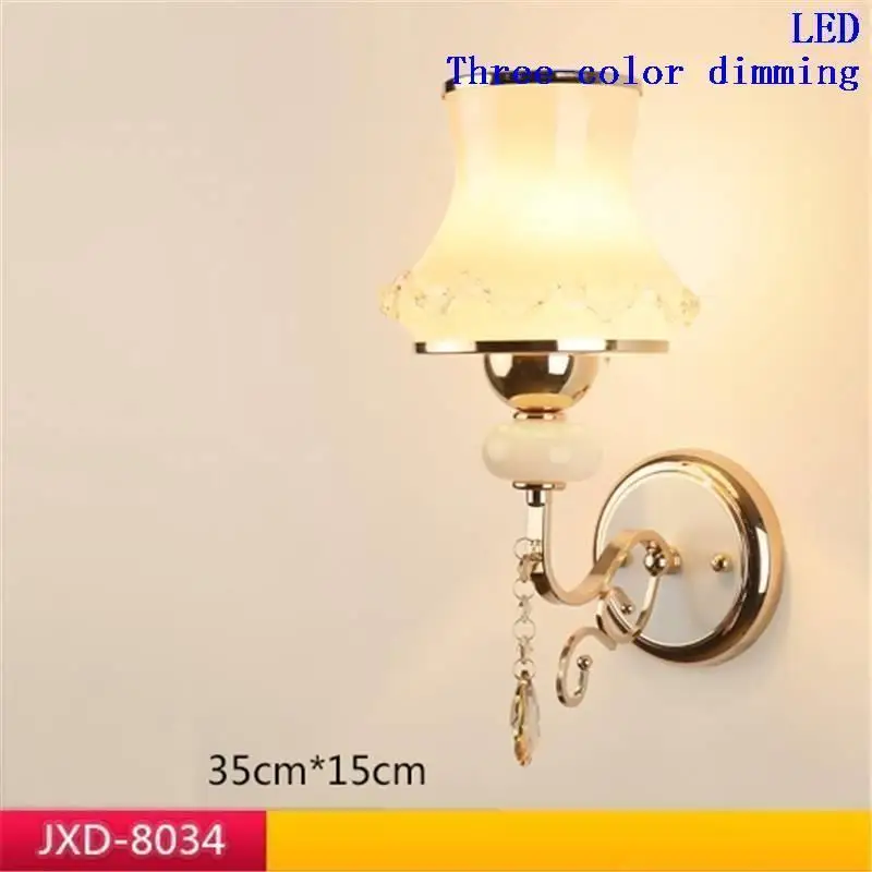 Number 1 Бра Лампа Candeeiro Luminaria Parede аппликация Murale светильник Wandlamp Кристалл Lampara De Pared интерьер настенный светильник для спальни - Цвет абажура: Number 1