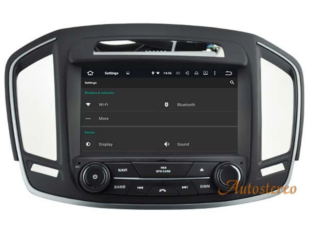Новейший автомобильный dvd плеер на основе Android Музыка для Opel Vauxhall Holden Insignia 2014 2017