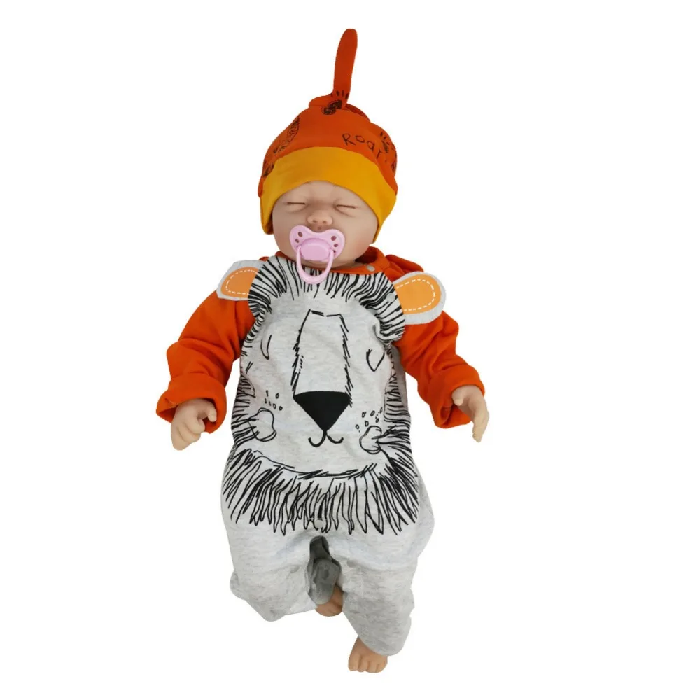 جديد وصول الطفل السروال القصير القطن لينة الوليد قصيرة الأكمام الصيف بذلة جميلة الكرتون النمر طقم ملابس للأطفال الملابس بذلة