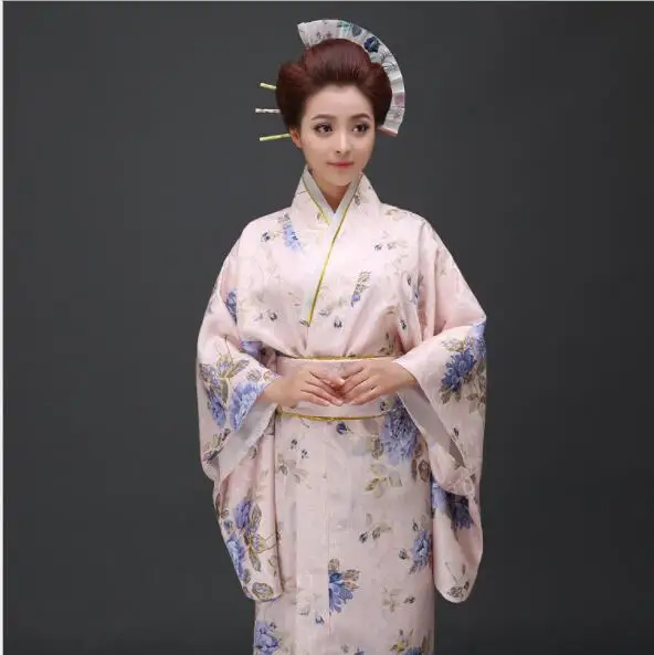 Japanese Kimono Cosplay Traditional Cotton Bathrobes Japan Kimono