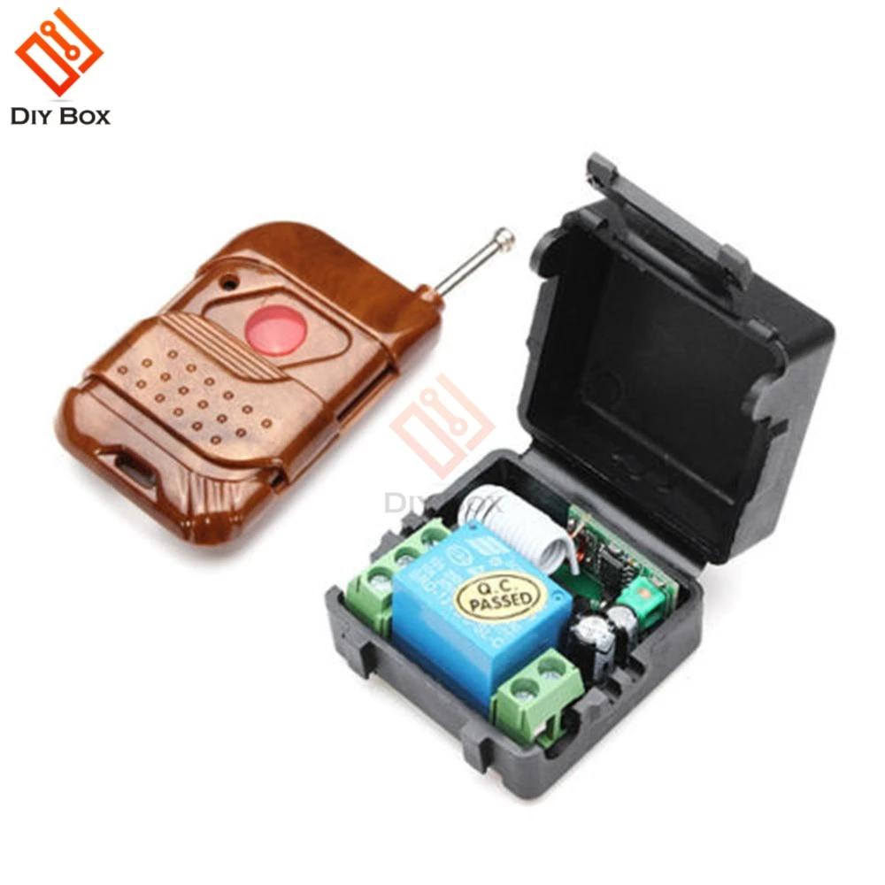 

DC 12V 315MHz 1 Channel Wireless Remote Control Switch Transmitter And Receiver