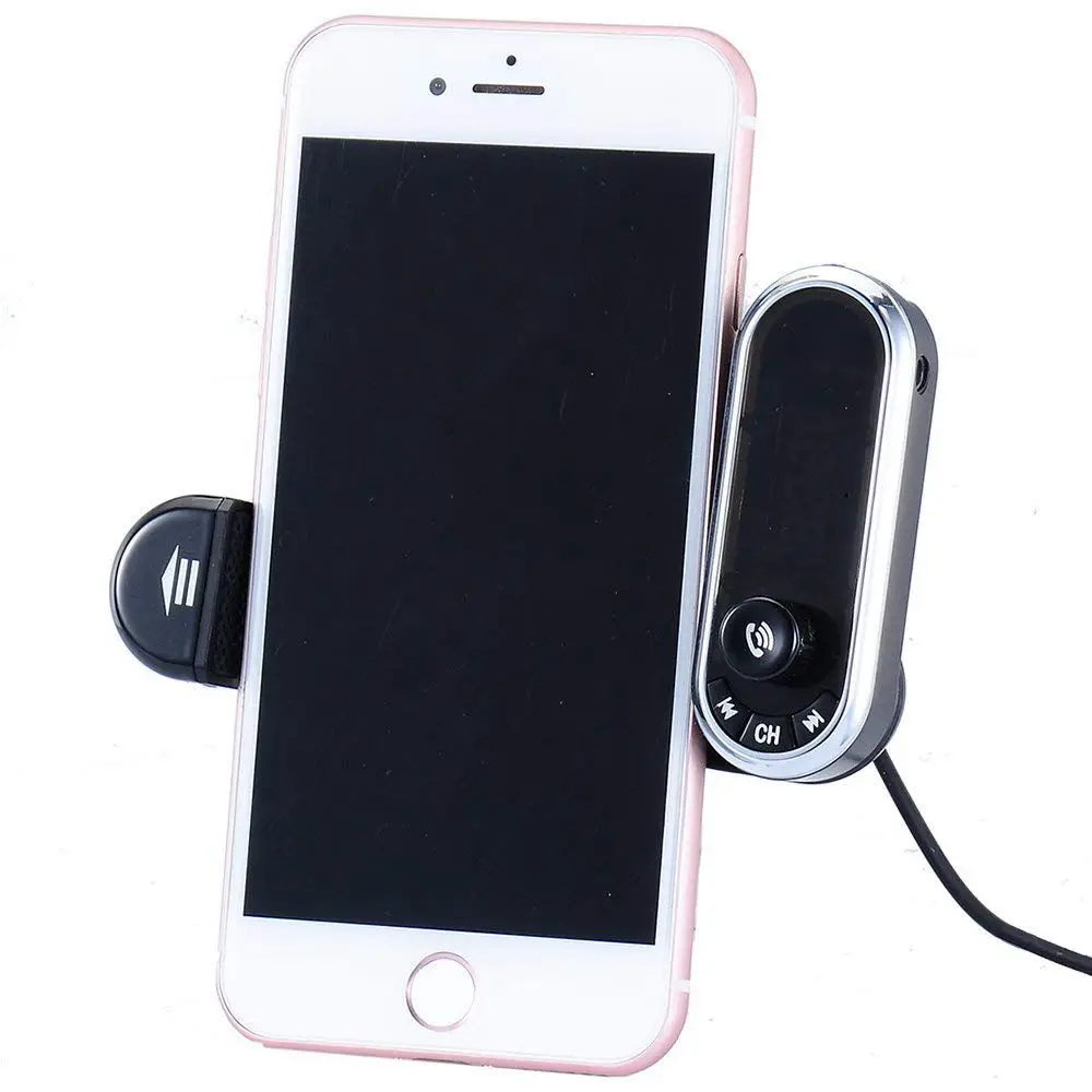 F1 Car MP3 Player Car Bluetooth Handsfree Phone Car Multifunction Phone Holder FM Transmitter