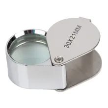 Аксессуары для татуировок 1 шт. 30x-20 мм Мини Лупа Ювелирная Лупа глаз портативный и вращающийся ручной глаз, стекло