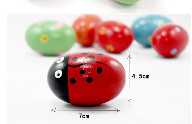 iWish 70mm Kid Wooden Baby Music Egg Toys For Children Colors Wood Sand Eggs Instruments Percussion Sands Ball Musical Preschool iWish 70mm Kid Wooden Baby Music Egg Toys For Children Colors Wood Sand Eggs Instruments Percussion Sands Ball Musical Preschool