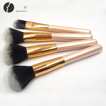 

New Travelling 4 pcs Makeup Brushes Set Synthetic Powder Blush Foundation Contour cosmetic Pencil Brush for Women beauty tool