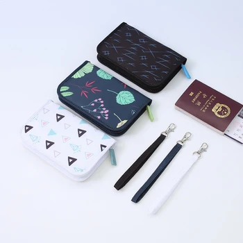 

Portable Credit Card Holder Multifunction Passport Cover Wallet Travel Storage Organizer Card Id Holders Clutch Bag
