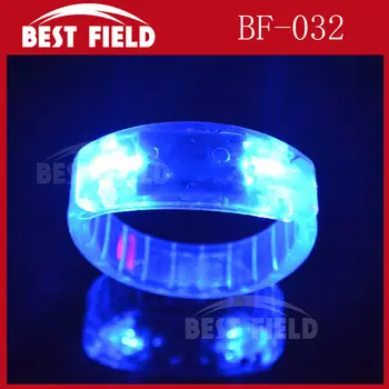 

Free shipping12pcs/lot led flashing bracelet event wristbands light up bracelets for birthday party decoration kids