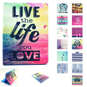 

Fashion Cute Painting Silicone Case for IPad Mini 4 7.9 Stand Painted PU Leather Flip Cover for IPad Mini 4 7.9'' A1538 A1550