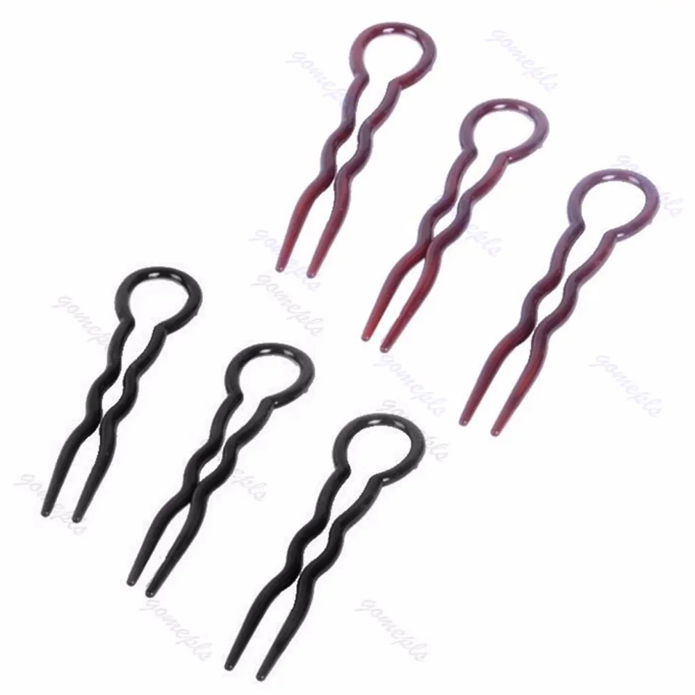 

Hot Sale 30pcs Black 90mm U-shaped Hair Grips Hair Pins Clip Tool