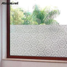 Матовый ПВХ статическое цепляться 45*200 см wideth Ванная комната зал раздвижные двери Стекло декоративные Оконные рамы Плёнки-ff