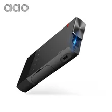 AAO DLP Projector S1 Mini Portable Multi Screen Sync Wired Display Projector 1080P HD DLP LED 5200 mAh Battery Pico 3D Projector