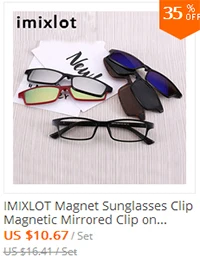 IMIXLOT, поляризационные Магнитные очки, 5 шт., на застежке, солнцезащитные очки, оправа для очков, для мужчин, женщин, мужчин, для вождения, для близорукости, оптические