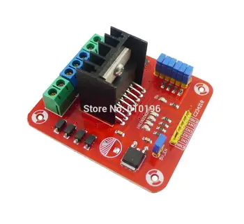 

10PCS/LOT Wholesale L298N Dual Bridge DC stepper Controller Control Motor Driver Module Board,Free Shipping