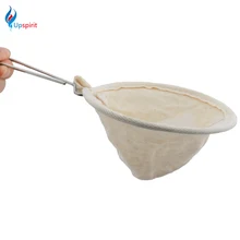Новое поступление фильтр-пакеты для кофе фланелевый материал& пятнистая стальная ручка корзинки для фильтрации кофе чай мешок инструменты для кофе и чая