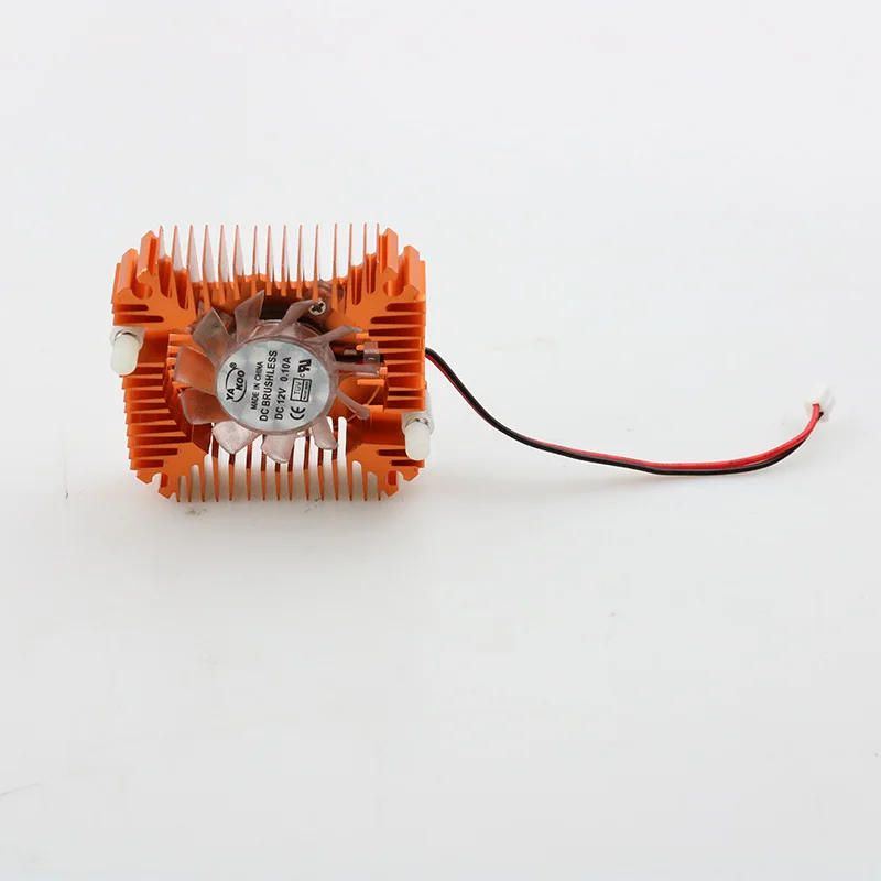 55mm 2 PIN Graphics Cards Cooling Fan Heatsink Cooler Fit For Personal Computer Components Aluminum Gold Fans Cooler 55mm 2 PIN Graphics Cards Cooling Fan Heatsink Cooler Fit For Personal Computer Components Aluminum Gold Fans Cooler
