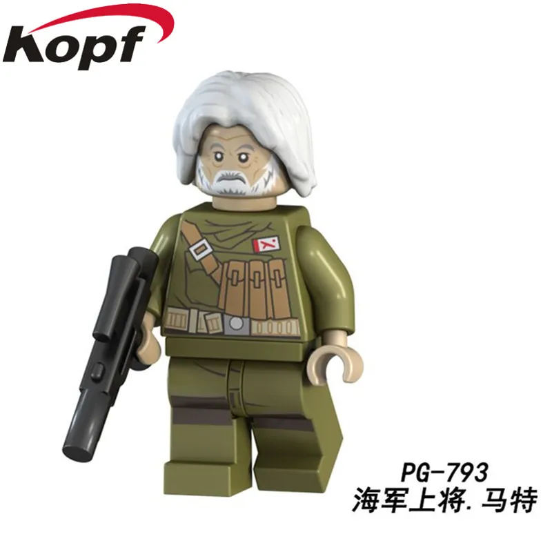 Строительные блоки, одиночная распродажа, Han Solo Luke Skywalker Yoda Sabine Wren Rebel Pilots, Супер герои, кирпичи, Детские Подарочные игрушки, PG8115 - Цвет: PG793 Without Box