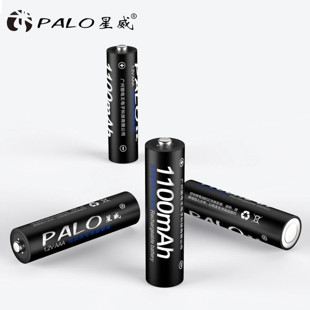 PALO-8-PCS-Lot-Rechargeable-Battery-Set-Include-4Pcs-AA-3000mAh-4Pcs-AAA-1100mAh-NI-MH