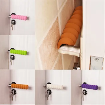 

3Pcs /Lot Kids Safety Supplies Room Doorknob Pad Cases Spiral Anti-Collision Security Door Handle Protect Cover Baby Children