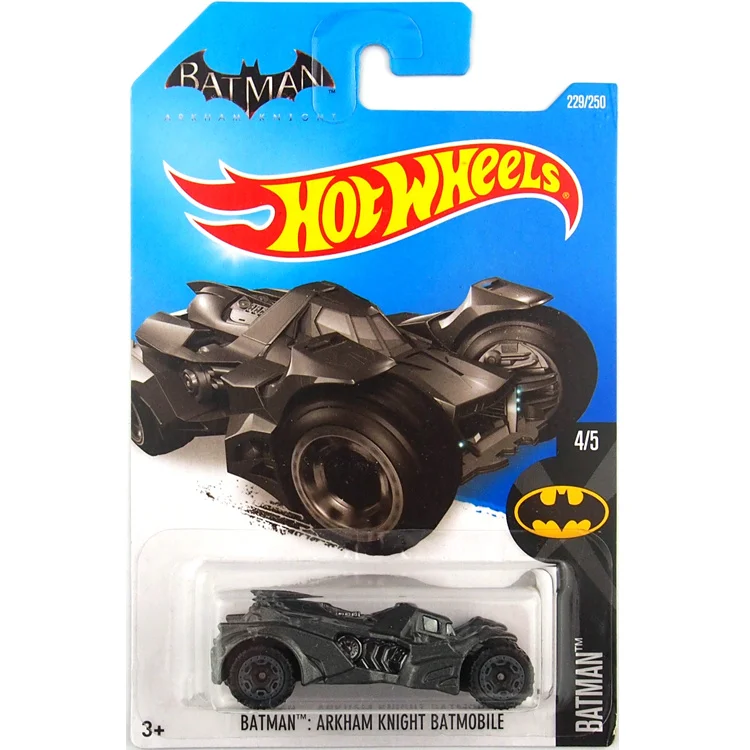 Hot Wheels 1: 64 Автомобиль Бэтмен Аркхэм рыцарь Бэтмобиль Коллекционное издание металлические Литые автомобили коллекция детские игрушки автомобиль для подарка