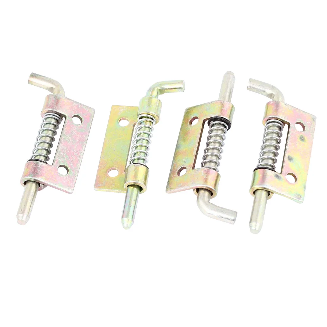 4 Pcs Locked Spring Loaded Metal Security Barrel Bolt Latch 5.5cmin