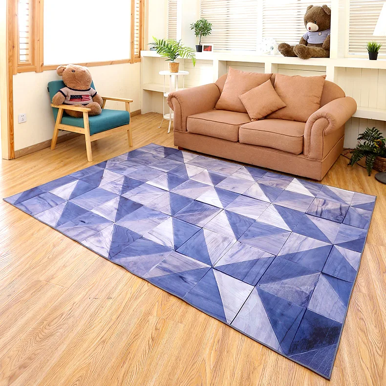 Abstract Geometric Pattern RugsAnd Carpets For Home Living Room Soft