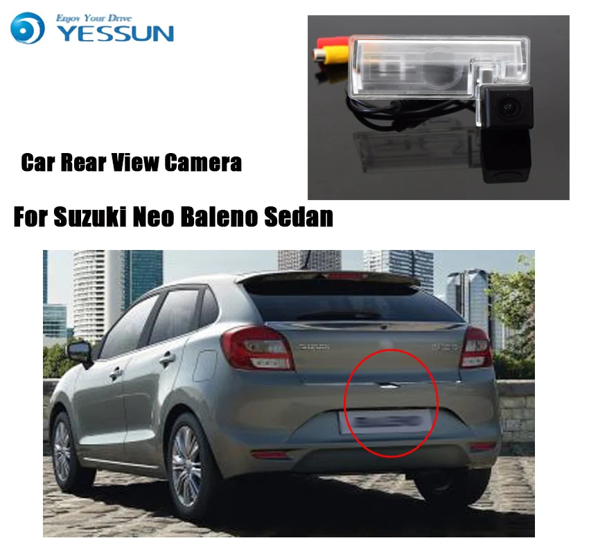 Камера заднего вида YESSUN для Suzuki Neo Baleno Sedan HD CCD ночное видение камера вида|hd ccd|rear view