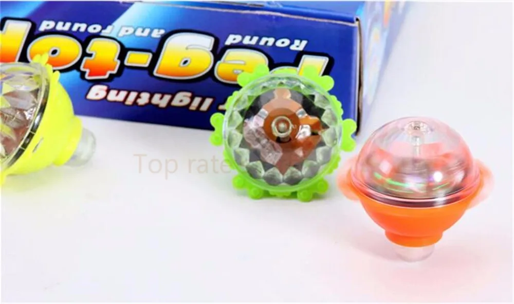 Лазерная меняющая цвет вращающаяся игрушка Beyblade Peg-top светодиодный светящаяся вращающаяся светящаяся игрушка Лучшие подарки для детей