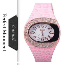 2015 New Women Dress Watches Luxury Women Rhinestone Watches Fashion Casual Leather Band Japanese Quartz Ladies Watches