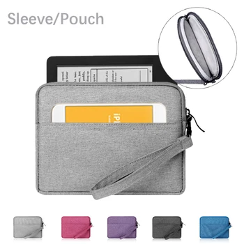 

Fashion Sleeve Bag Cover For 6 inch eBook Kobo Aura Edition 2 eReader Bag Protective case with Wrist Band Dual Storage