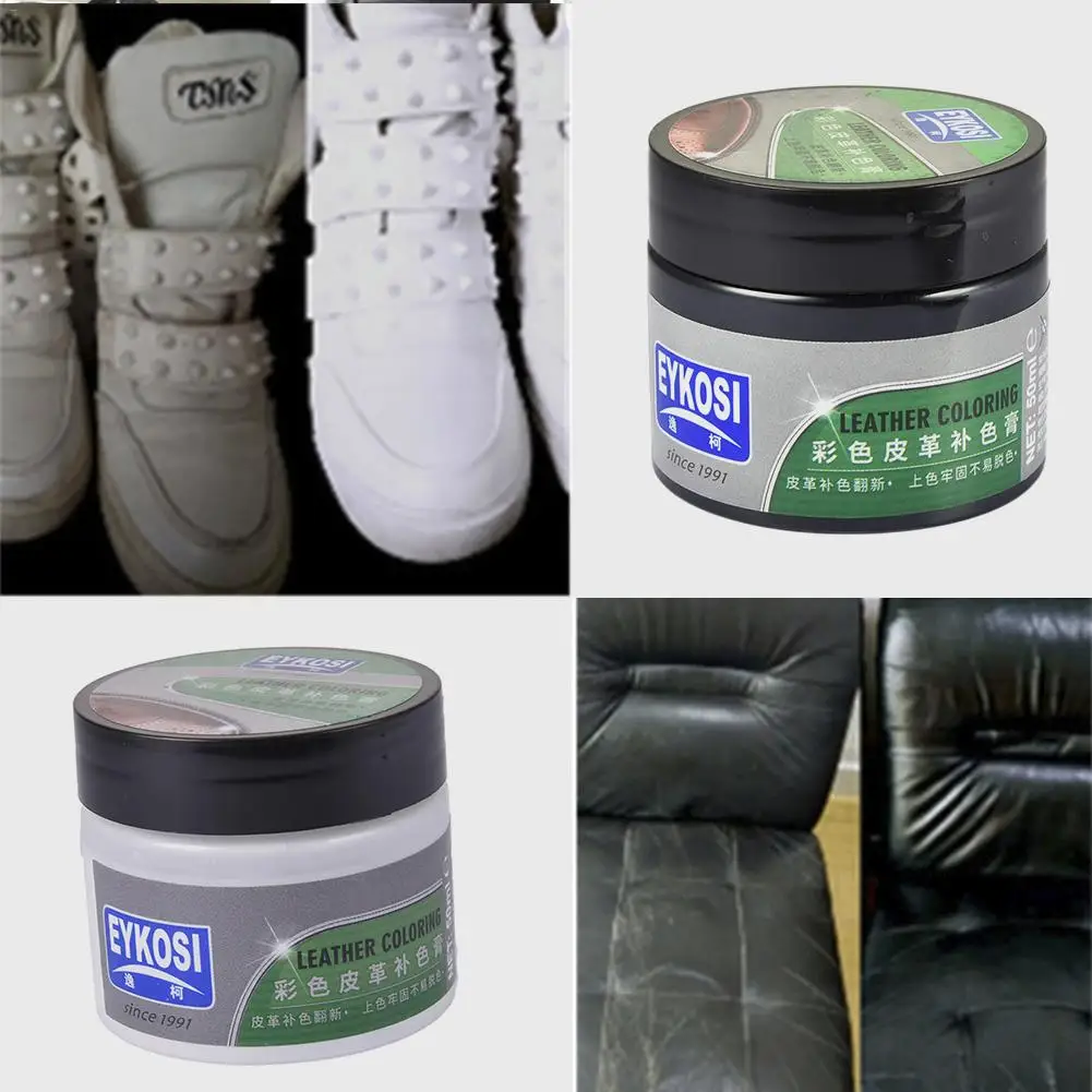  50ml Auto Car Seat Sofa Coats Holes Scratch Cracks Rips Liquid Leather Auto Car Seat Coats Holes Sc