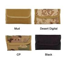 CORDURA Impermeables de Nylon EDC Bolsa Táctica Cartera Carteras De Tarjetas De Viaje Deporte Al Aire Libre Llavero Dinero Billetera