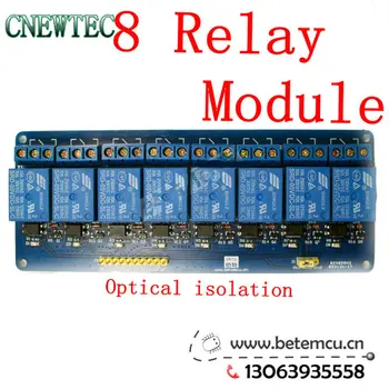 

1PCS 8 Channel 5V relay isolation control Relay Module Shield 250V/10A for MCU AVR 51 PIC