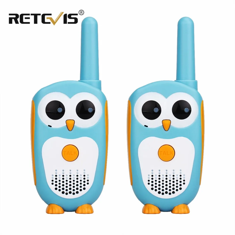 2 шт. Retevis RT30 Мини Сова рация детская игрушка радио 0 5 Вт 1CH UHF PMR PMR446/FRS удобный